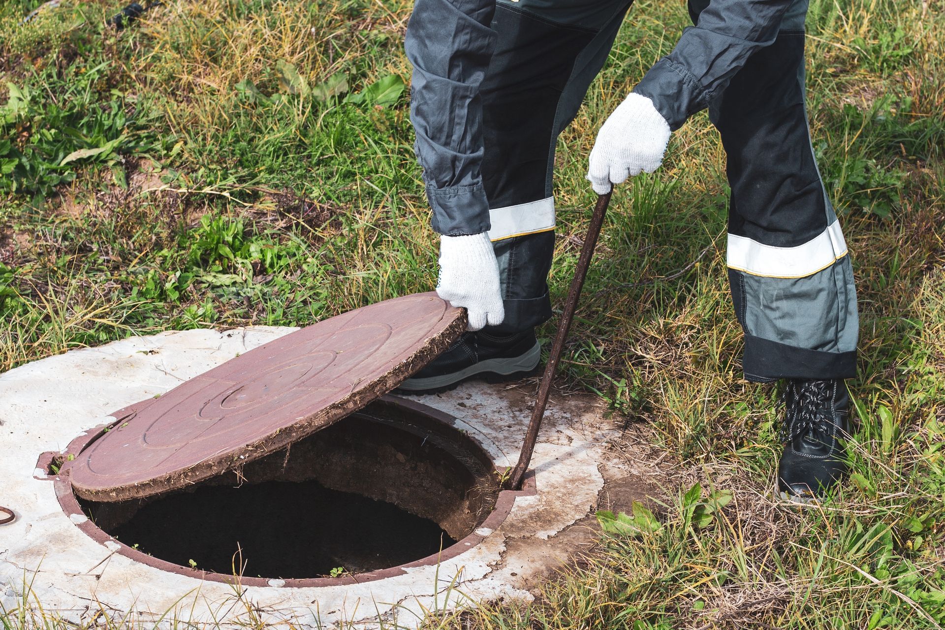 Sewer line inspection by Ajax Plumbing in Aldie, VA