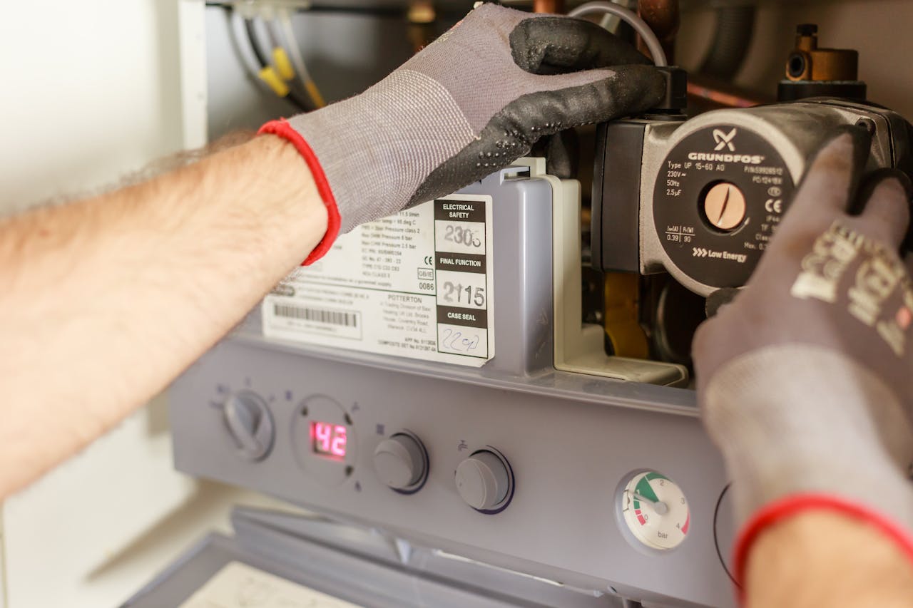 Water heater service by Ajax Plumbing in Plumber inMitchells, VA